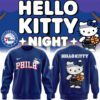 Limited Edition Philadelphia 76ers x Hello Kitty Sweatshirt