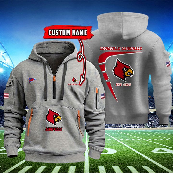 Louisville-Cardinals-Quarter-Zip-Hoodie-NCAA2096-2