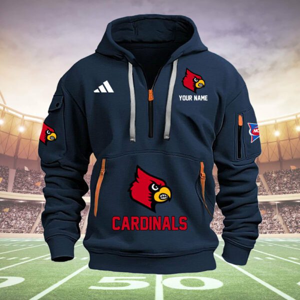 Louisville-Cardinals-Quarter-Zip-Hoodie-NCAA2116-5