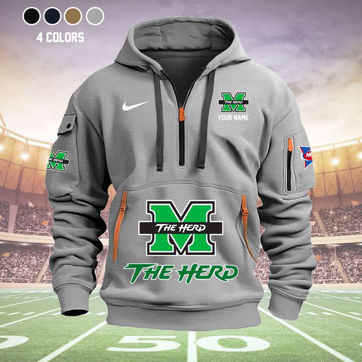 Marshall-Thundering-Herd-Quarter-Zip-Hoodie-NCAA2059-3