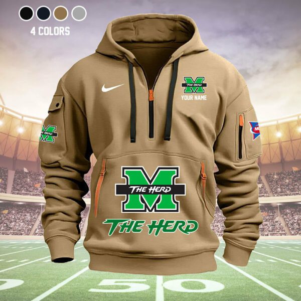Marshall-Thundering-Herd-Quarter-Zip-Hoodie-NCAA2059-6