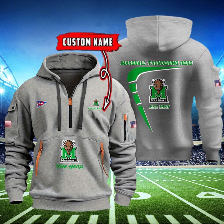Marshall-Thundering-Herd-Quarter-Zip-Hoodie-NCAA2088-2