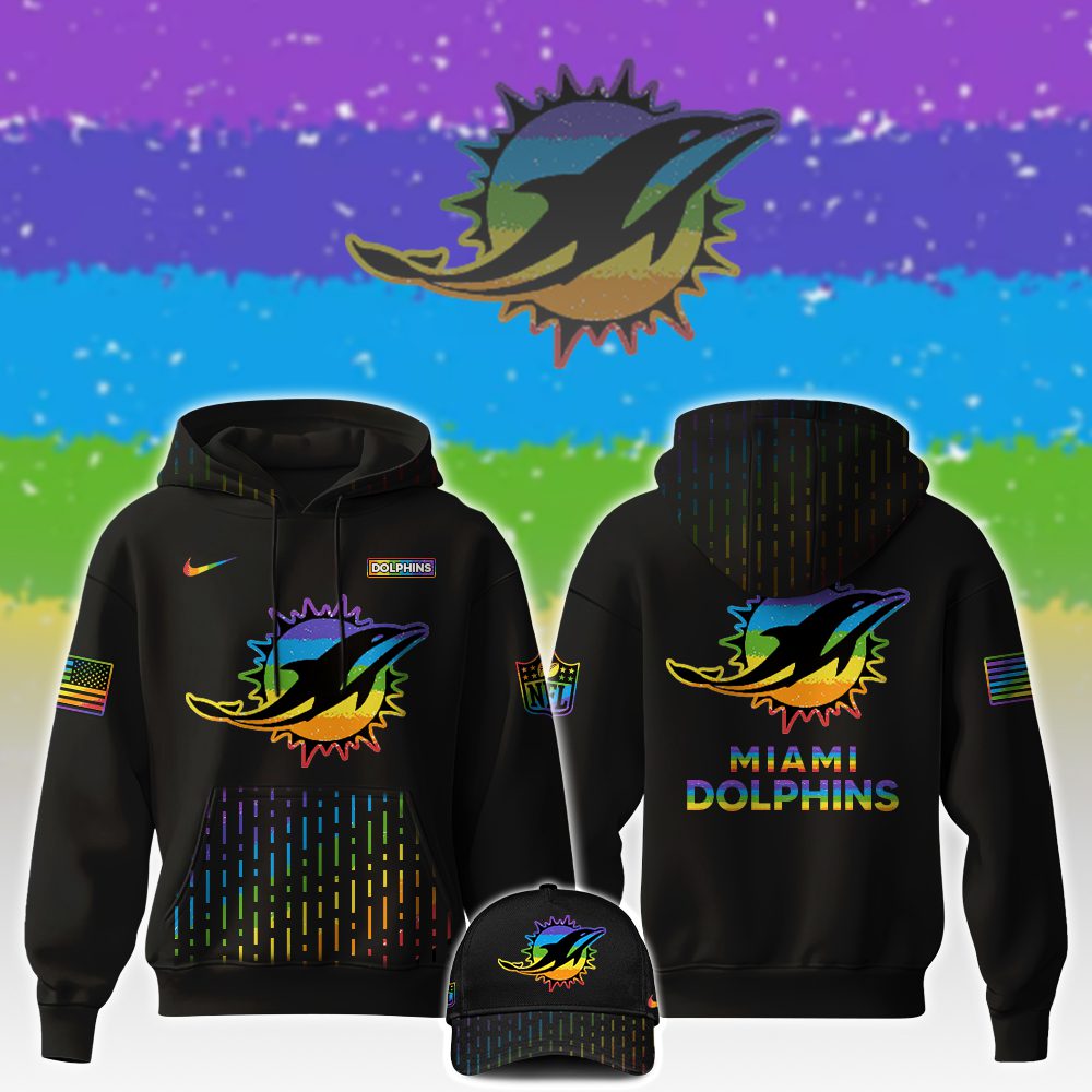 Miami-Dolphins-NFL-x-Happy-Pride-Month-Unisex-Hoodie-Set-GHS2050 Miami Dolphins NFL x Happy Pride Month Unisex Hoodie Set GHS2050