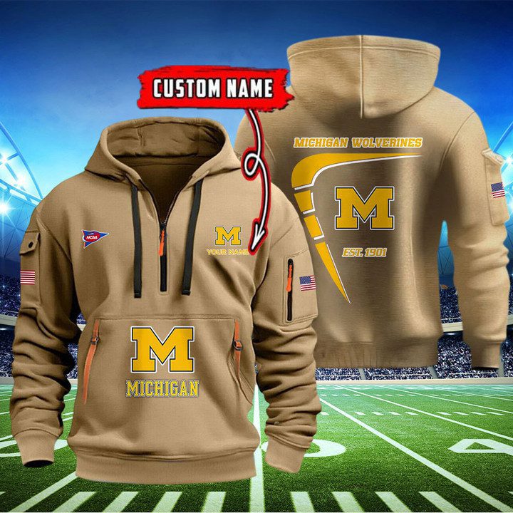 Michigan-Wolverines-Quarter-Zip-Hoodie-NCAA2108-1