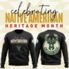 Milwaukee Bucks Celebrating Native America Heritage Month Sweatshirt BCT1020