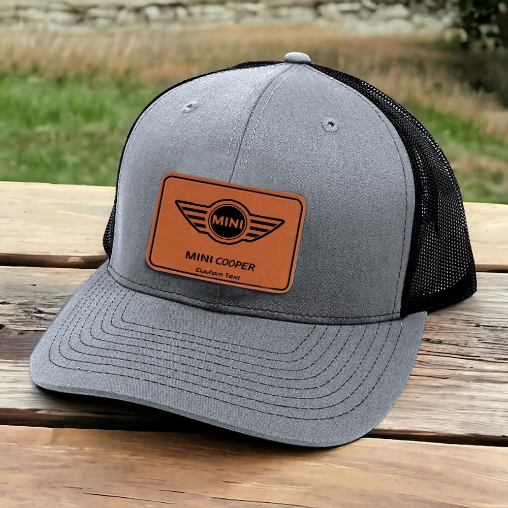 Mini-Cooper-Personalized-Leather-Patch-Cap-LPC1128-1