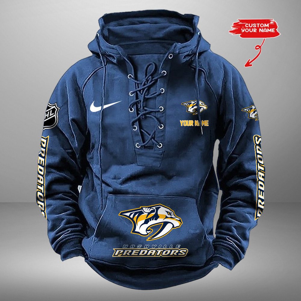 Nashville-Predators-NHL-Swoosh-Hooded-Lace-Up-Retro-Vintage-Hoodie-Custom-Name-1