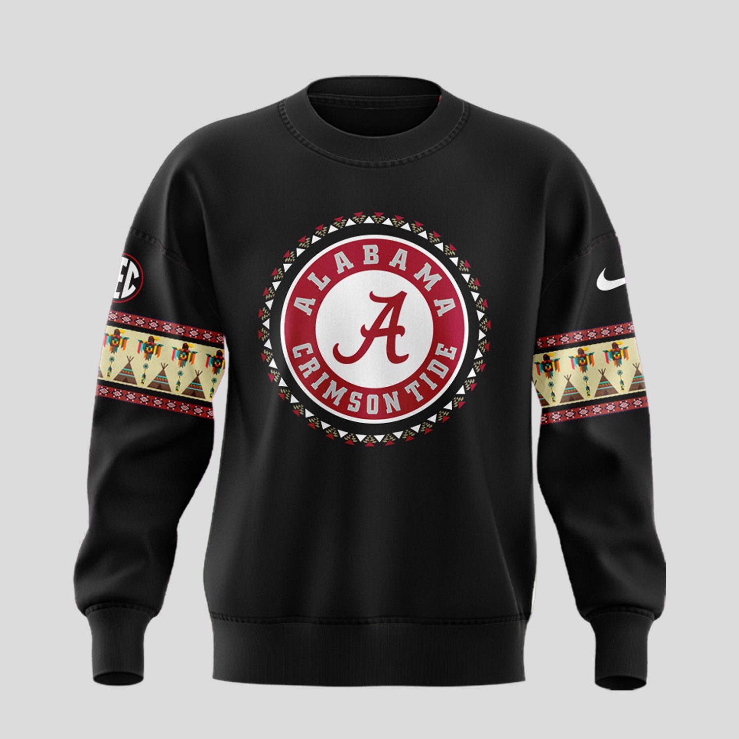 Native-American-Heritage-Night-Alabama-Crimson-Tide-Football-Sweatshirt-BCT1056-1