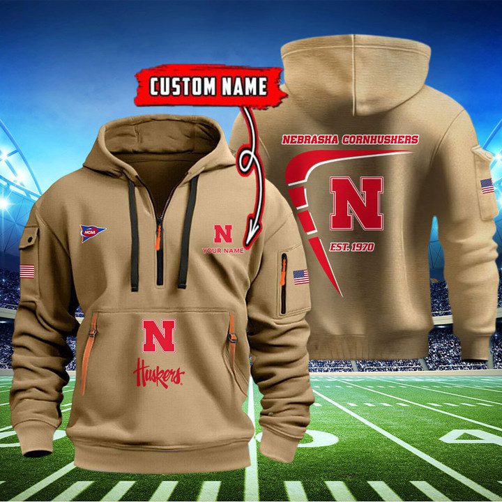 Nebraska-Cornhuskers-Quarter-Zip-Hoodie-NCAA2037-1