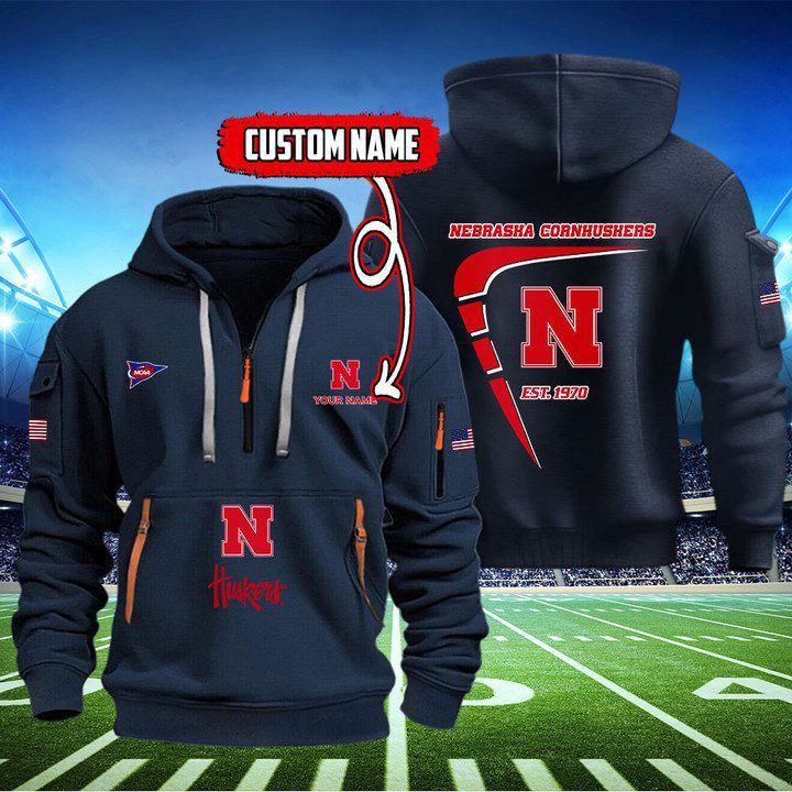 Nebraska-Cornhuskers-Quarter-Zip-Hoodie-NCAA2037-3