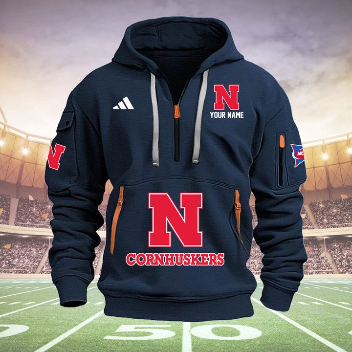 Nebraska-Cornhuskers-Quarter-Zip-Hoodie-NCAA2049-1