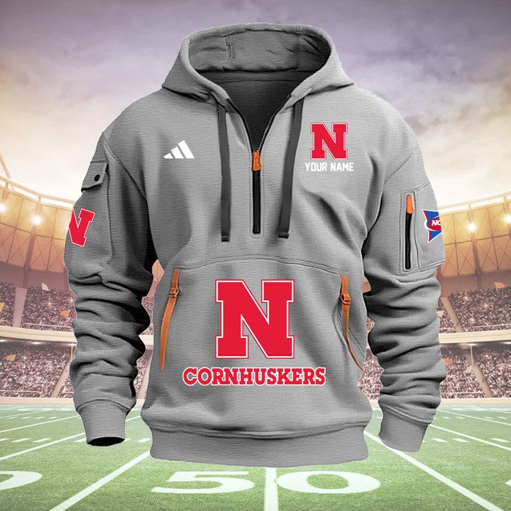 Nebraska-Cornhuskers-Quarter-Zip-Hoodie-NCAA2049-3