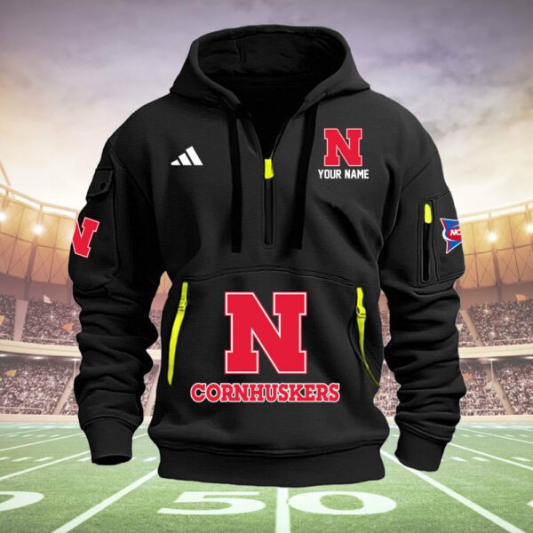 Nebraska-Cornhuskers-Quarter-Zip-Hoodie-NCAA2049-4