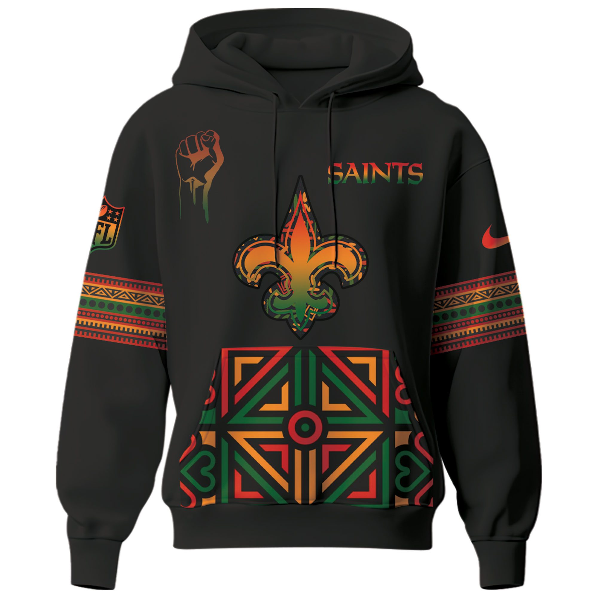 New-Orleans-Saints-NFL-Black-History-Month-Unisex-Hoodie-Set-GHS2022-1