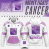 New York Rangers x Hockey Fights Cancer White Unisex Hoodie Cap Joggers Set 2024/25 HCJ1346