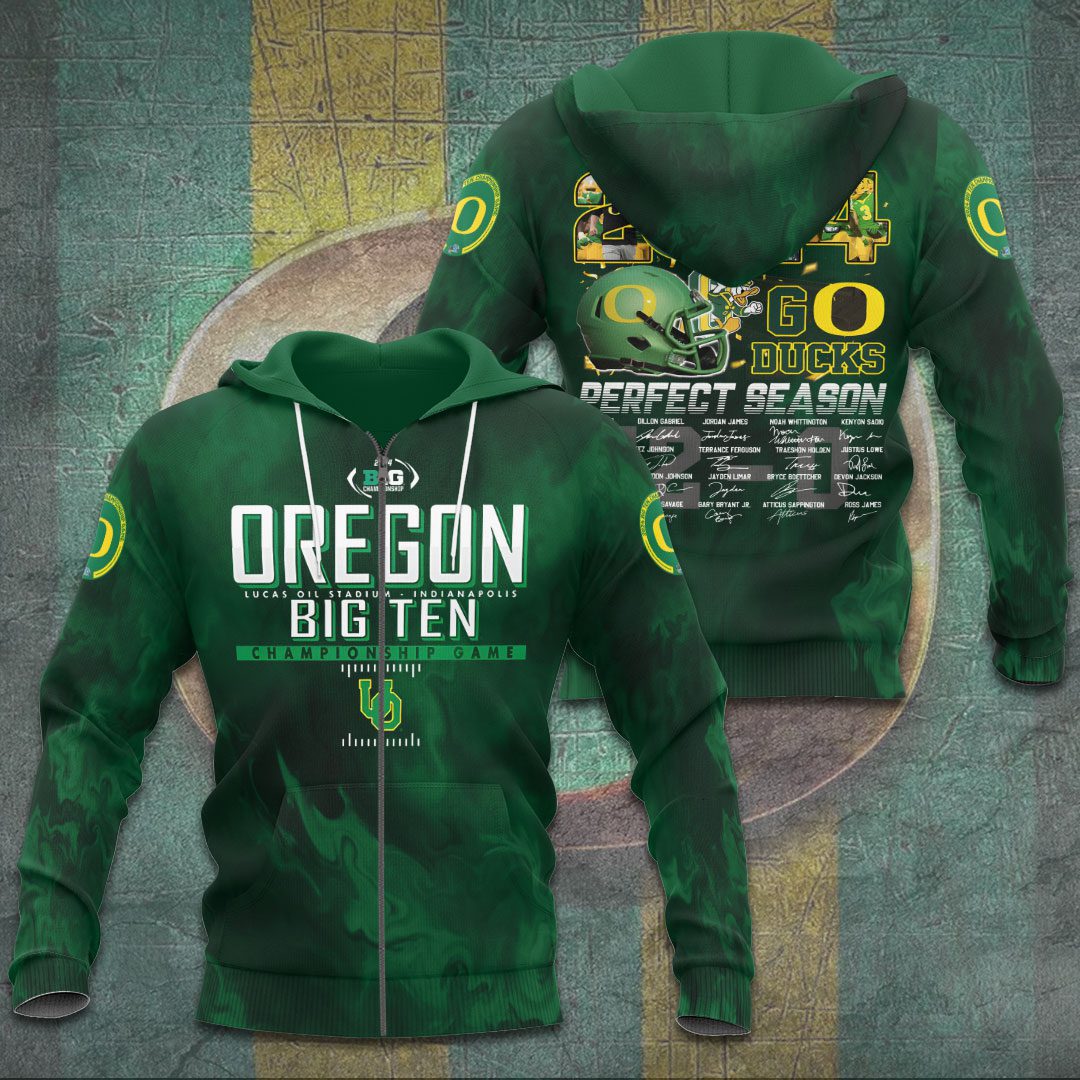 Oregon-Ducks-Football-Unisex-T-Shirt-ODC1007-2 Oregon Ducks Football Unisex Zip Hoodie ODC1023