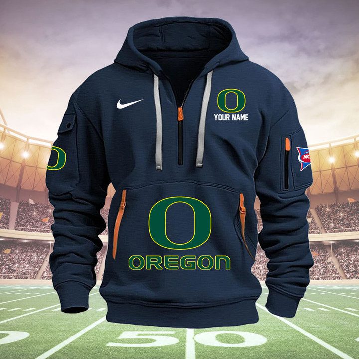Oregon-Ducks-Quarter-Zip-Hoodie-NCAA2047-1