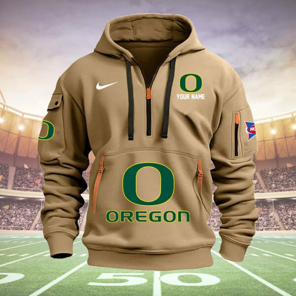 Oregon-Ducks-Quarter-Zip-Hoodie-NCAA2047-6