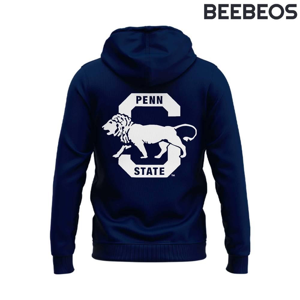Penn State Nittany Lions Coach James Franklin Navy Hoodie