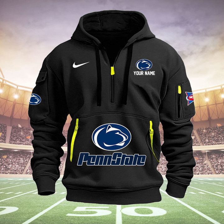 Penn-State-Nittany-Lions-Quarter-Zip-Hoodie-NCAA2094 Penn State Nittany Lions Quarter Zip Hoodie NCAA2094