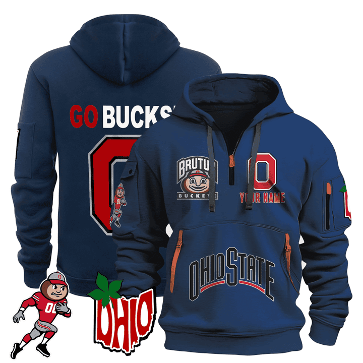 Personalized-Ohio-State-Buckeyes-Quarter-Zip-Hoodie-3