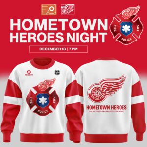 Special Hometown Heroes Detroit Red Wings Sweatshirt BCT1053