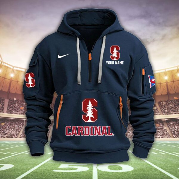 Stanford-Cardinal-Quarter-Zip-Hoodie-NCAA2046-5