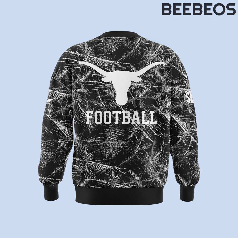 Texas Longhorns The Icy Black Sweatshirt