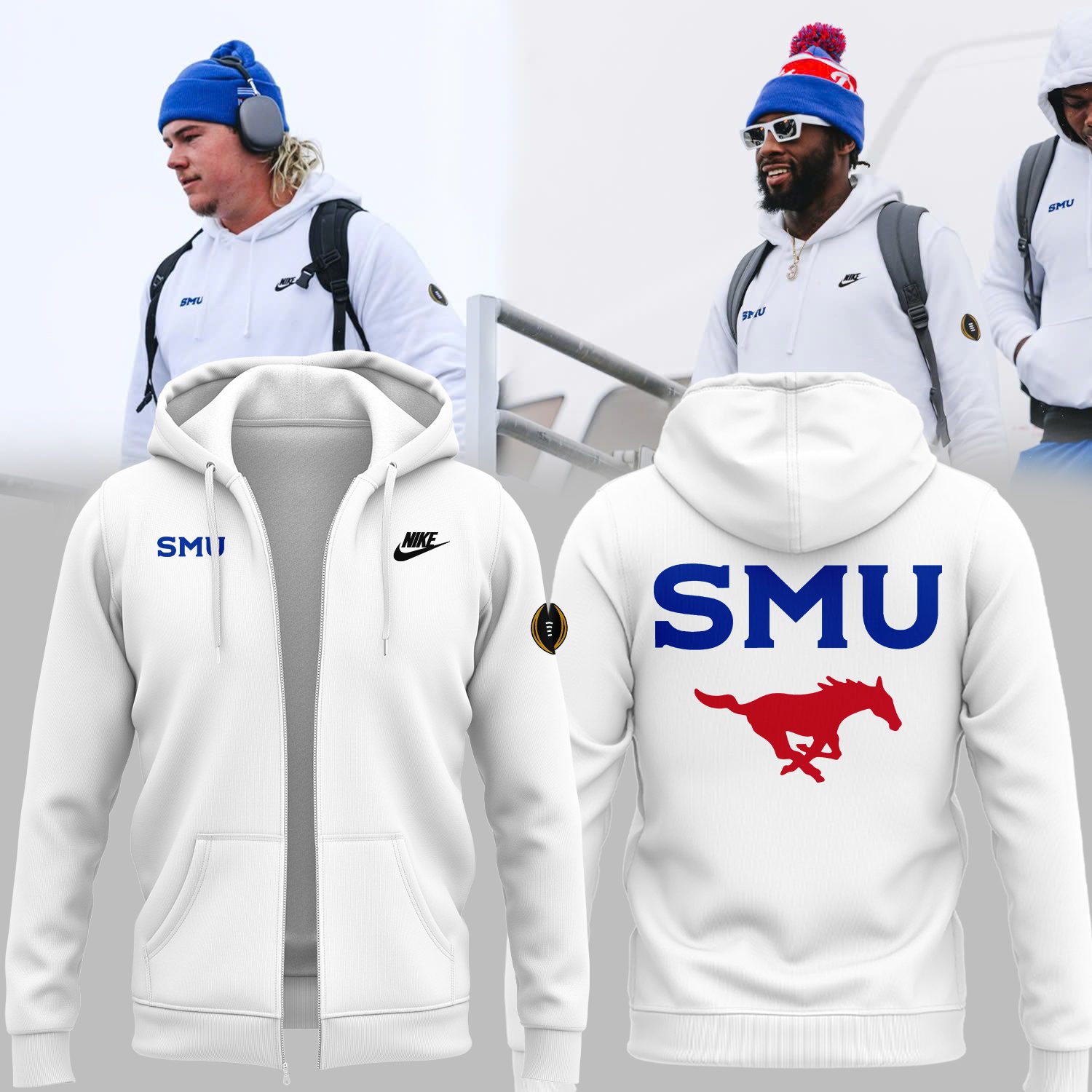 Texas-Tech-Red-Raiders-Black-Half-Zip-Hoodie-2024-FZH1013 Texas Tech Red Raiders Black Half Zip Hoodie 2024 FZH1013