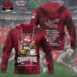 UNLV Rebels Football Performance Unisex Hoodie CGN5379
