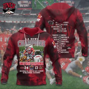 UNLV Rebels Football Performance Unisex Hoodie CGN5380