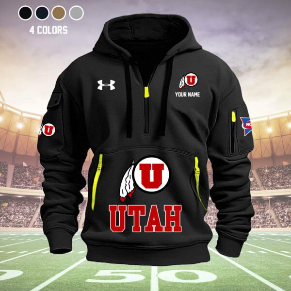 Utah-State-Aggies-Quarter-Zip-Hoodie-NCAA2106-4