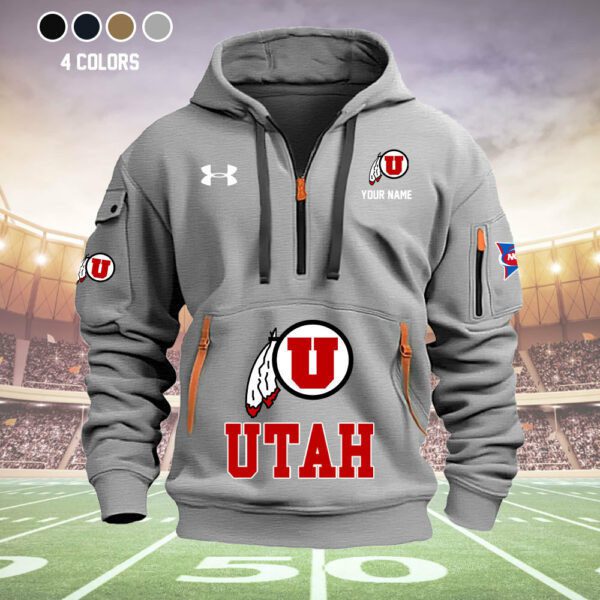 Utah-State-Aggies-Quarter-Zip-Hoodie-NCAA2106-7