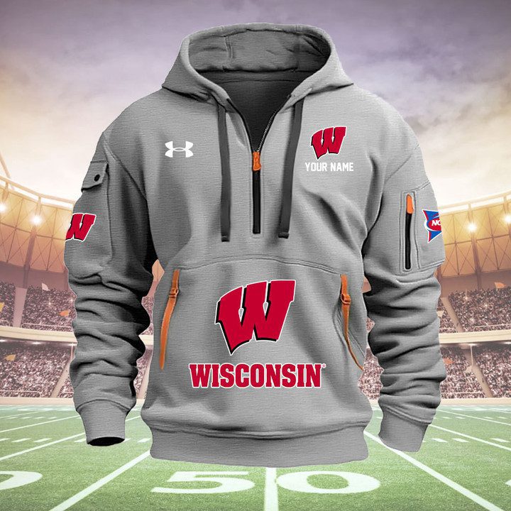 Wisconsin-Badgers-Quarter-Zip-Hoodie-NCAA2064-3