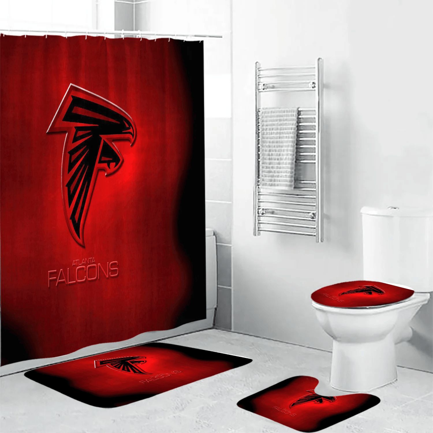 Atlanta-Falcons-Logo3-Shower-Curtain-Non-Slip-Toilet-Lid-Cover-Bath-Mat-Bathroom-Set-BRS2158 Atlanta Falcons Logo3 Shower Curtain Non-Slip Toilet Lid Cover Bath Mat Bathroom Set BRS2158