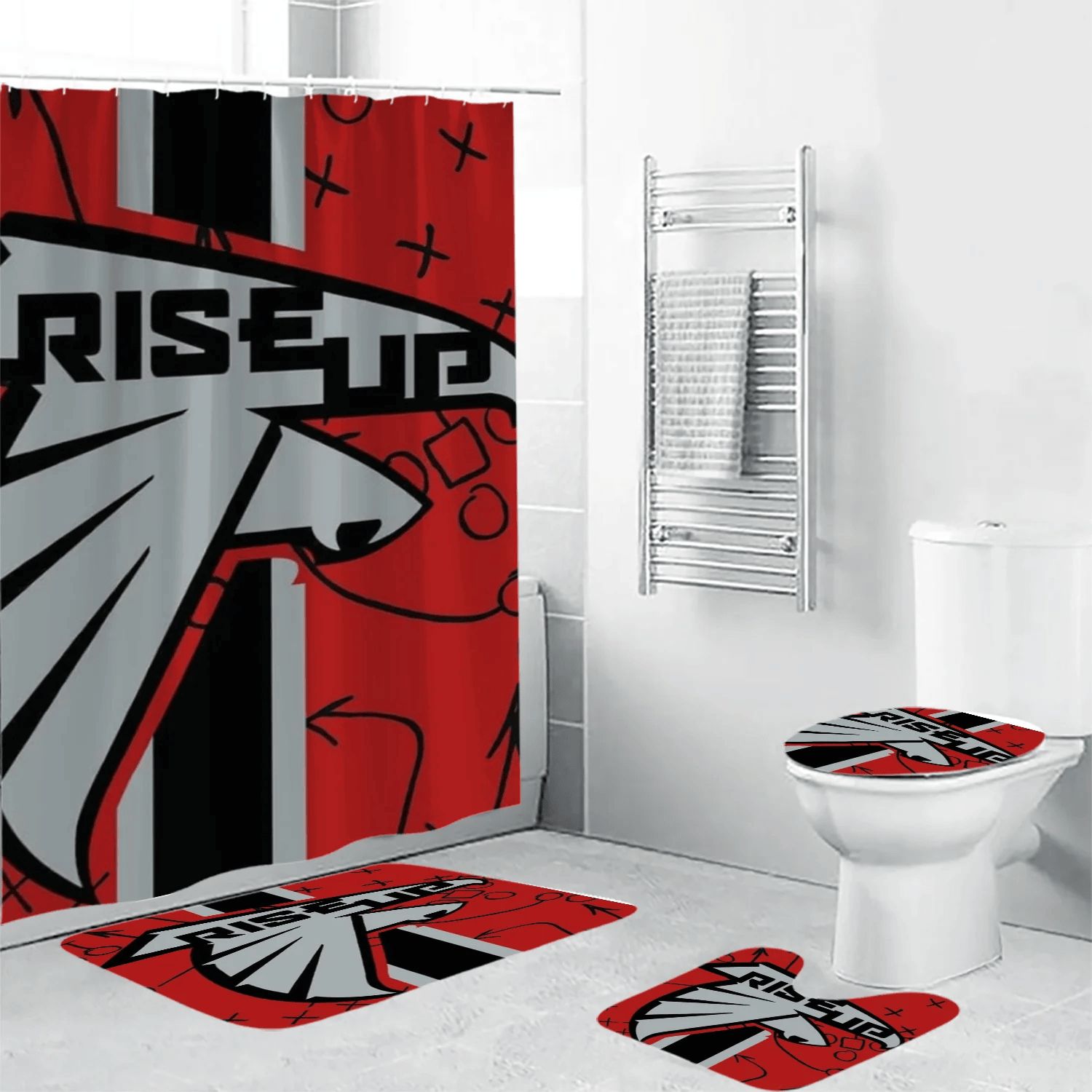Atlanta-Falcons-Rise-Up-Shower-Curtain-Non-Slip-Toilet-Lid-Cover-Bath-Mat-Bathroom-Set-BRS2165 Atlanta Falcons Rise Up Shower Curtain Non-Slip Toilet Lid Cover Bath Mat Bathroom Set BRS2165