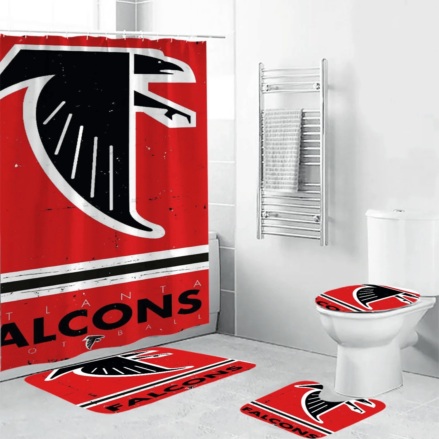 Atlanta-Falcons-Vintage-Logo-Shower-Curtain-Non-Slip-Toilet-Lid-Cover-Bath-Mat-Bathroom-Set-BRS2150 Atlanta Falcons Vintage Logo Shower Curtain Non-Slip Toilet Lid Cover Bath Mat Bathroom Set BRS2150