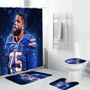 Buffalo Bills 75 Darryl Williams Bathroom Set BRS2682