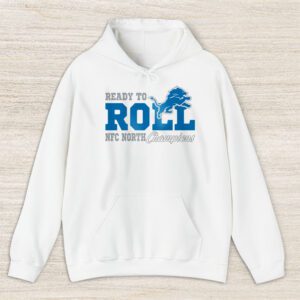 Detroit Lions 2024 NFC North Division Champions Locker Room Trophy Unisex Hoodie TAH25099