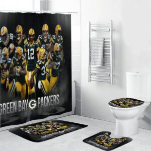 Green Bay Packers Logo Bathroom Set BRS2594