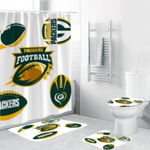 Green Bay Packers Logo Bathroon Set BRS2578