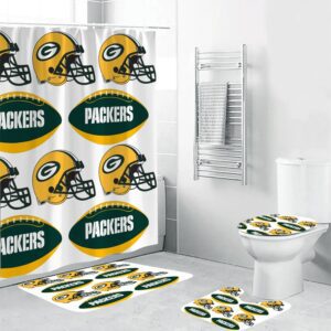 Green Bay Packers Logo Bathroon Set BRS2655