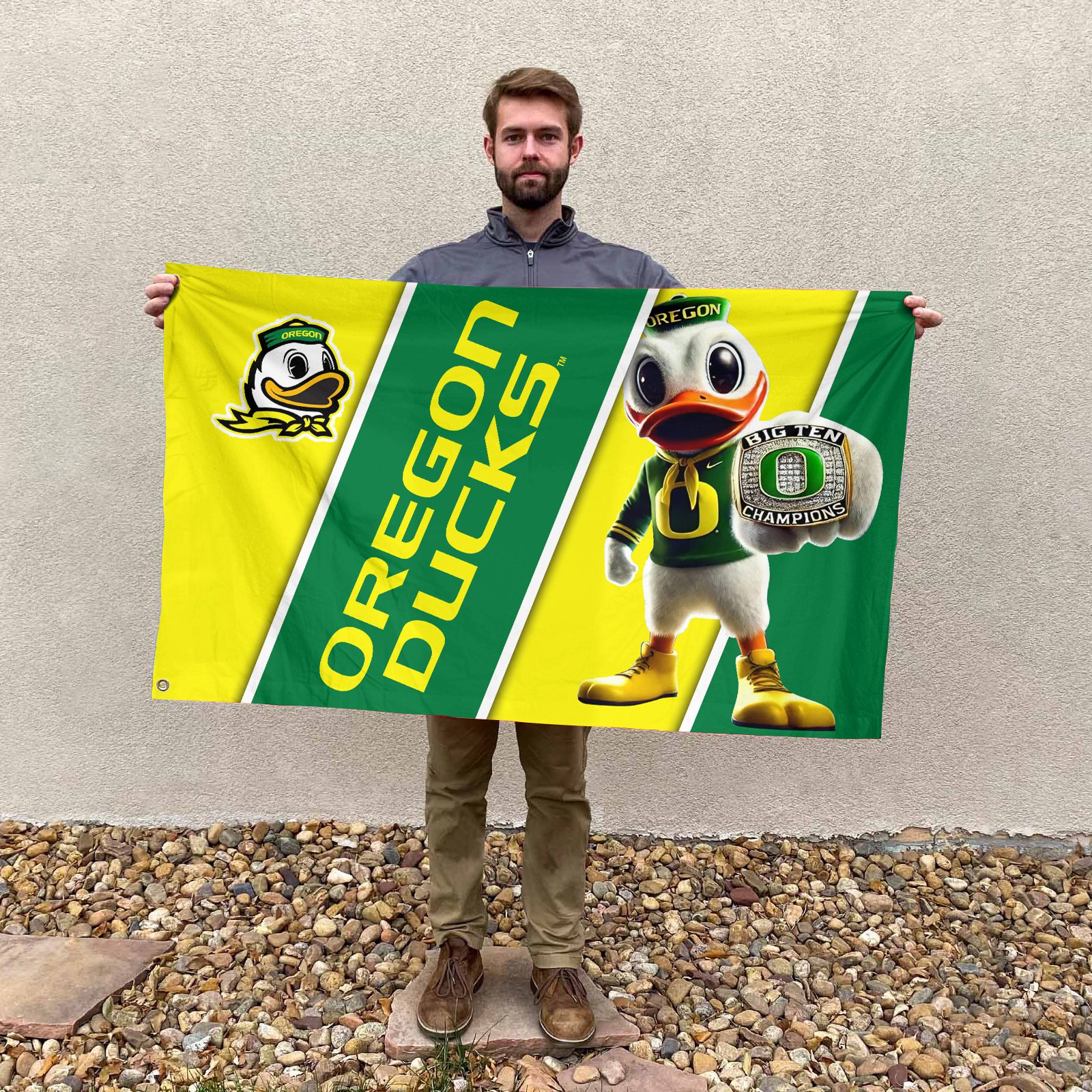 Oregon-Ducks-Football-3D-House-Flag-GCL1051-1