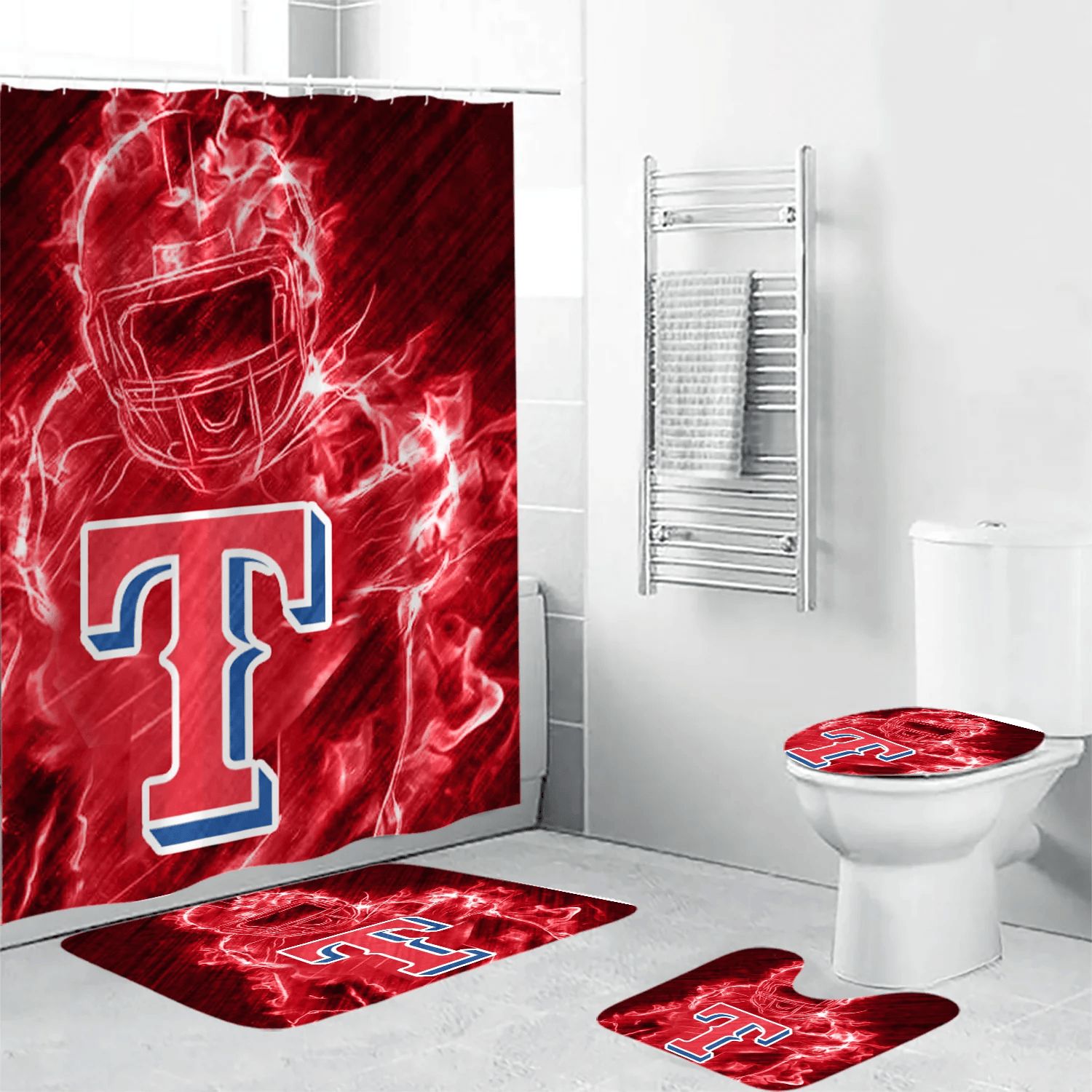 Texas-Rangers-Legend-Shower-Curtain-Non-Slip-Toilet-Lid-Cover-Bath-Mat-Bathroom-Set-BRS2047 Texas Rangers Legend Shower Curtain Non-Slip Toilet Lid Cover Bath Mat Bathroom Set BRS2047