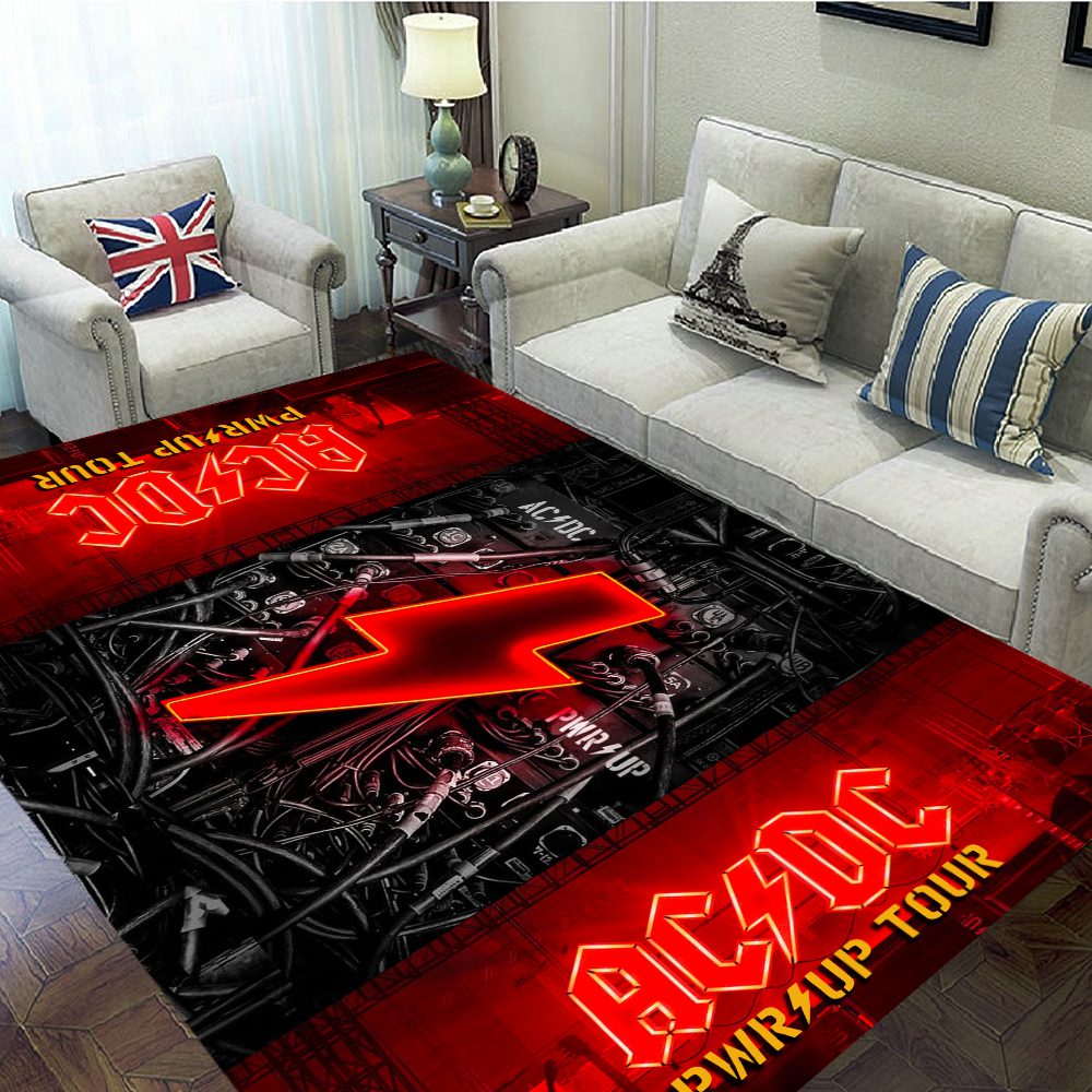 ACDC-Rectangular-Rug-Floor-Decor-GRR1088 AC/DC Rectangular Rug Floor Decor GRR1088
