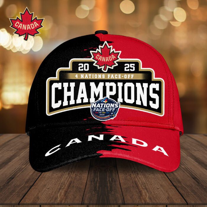 Canada Champion 2025 4 Nations Face-Off Classic Cap