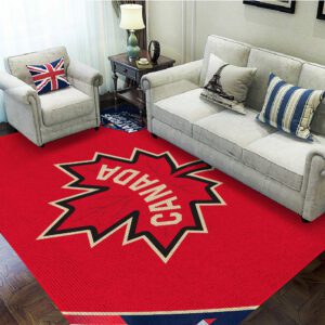 Canada Champion 2025 4 Nations Face-Off Rectangular Rug