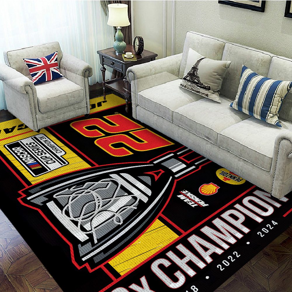 Joey-Logano-Rectangular-Rug-Floor-Decor-GRR1049 Joey Logano Rectangular Rug Floor Decor GRR1049
