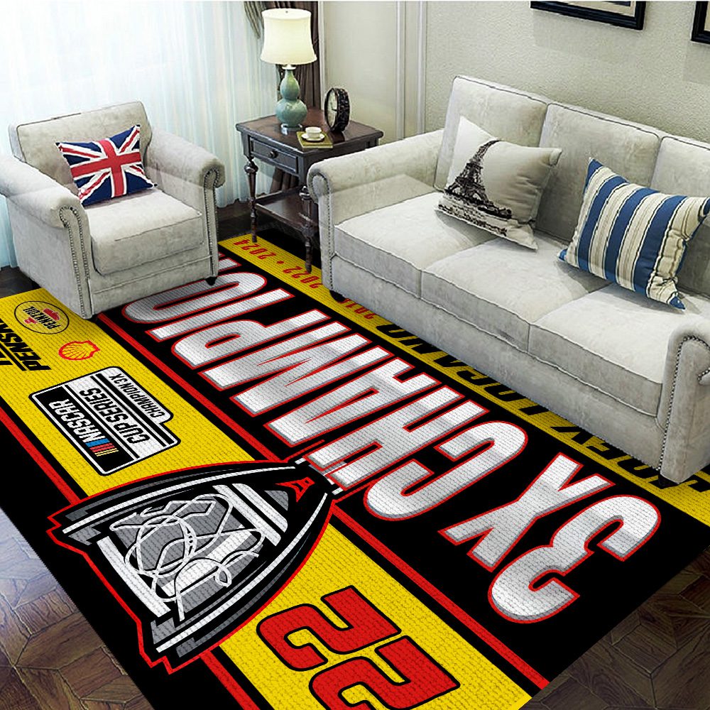 Joey-Logano-Rectangular-Rug-Floor-Decor-GRR1050 Joey Logano Rectangular Rug Floor Decor GRR1050