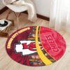 Kansas City Chiefs Premium Round Rug Floor Decor SRR1139